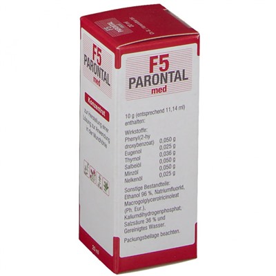 Parontal (Паронтал) F5 med 20 мл