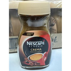 Кофе растворимый Nescafe Classic Crema, стекло, 95 г