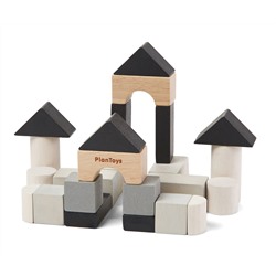 Деревянный конструктор Plan Toys, 24 блока 4129