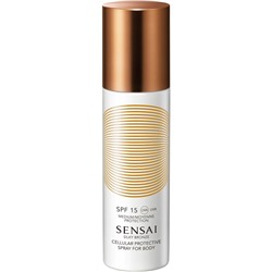 SENSAI (Сенсей) Silky Bronze Cellular Protective Spray For Body SPF 15, 150 мл