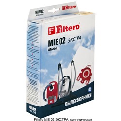 Мешки-пылесборники Filtero MIE 02 ЭКСТРА, 3 шт, синтетические