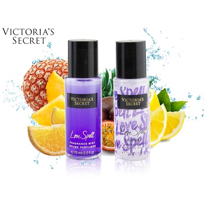 Подарочный набор спрей-мист VICTORIA'S SECRET Love Spell, 2х75мл