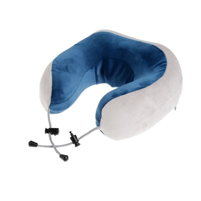 Массажная подушка Luazon LEM-06, 3.7 Вт, 2 вида массажа, ИК- подогрев, АКБ, синий