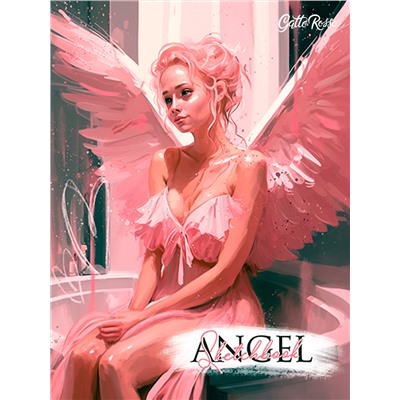 Gatto Rosso. Angel Sketchbook. Angel in Pink