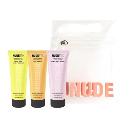 Nudestix 3-Step Citrus Skin Renew Set  3-этапный набор для восстановления кожи с цитрусовыми