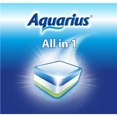 Таблетки для ПММ "Aquarius" ALLin1 (mega), 60 штук