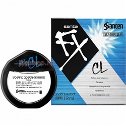Sante FX CL Капли для глаз от усталости при ношении контактных линз, 12 мл(4987084305930)