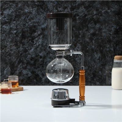 Габет (сифон) стеклянный для заваривания кофе «Колумб», 500 мл, 16×11×38,5 см