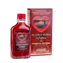 Питьевой бальзам ЖЕМЧУЖИНА КРЫМА защита сердца 200мл Крымский травник