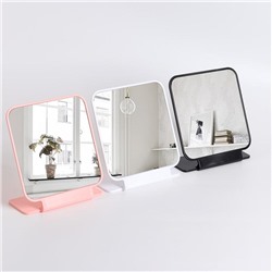 Зеркало настольное, зеркальная поверхность 14,7 × 14,7 см, цвет МИКС