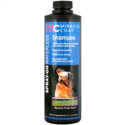 Miracle Care, Miracle Coat, Spray-On Waterless Shampoo, For Dogs, Meadow Fresh Scent, 12 fl oz (355 ml)