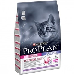 PURINA Pro Plan корм для котят с чувствительным пищеварением Индейка 400г