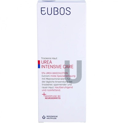 Eubos TROCKENE Haut Urea 5% Waschlotion  СУХАЯ кожа Мочевина 5% лосьон для умывания