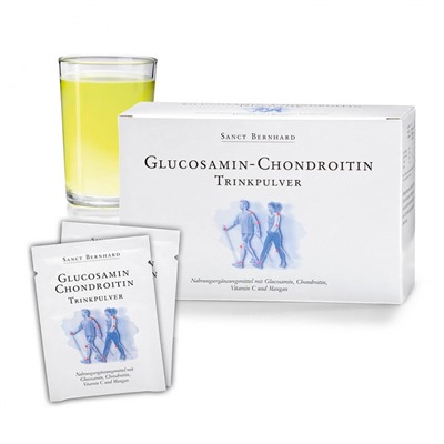 Krauterhaus Sanct Bernhardt Glucosamin Chondroitin Drink Powder, 30 пакетиков with 5 г each