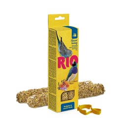 Зерновая палочка Рио для волнистых попугайчиков и экзотов с медом коробка 2*40г (8) 51404/22120