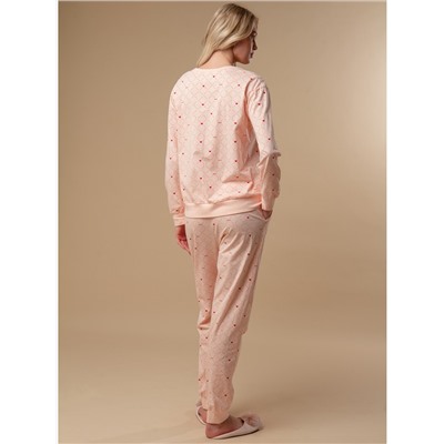 Женская пижама (ДЛ.рукав+брюки) 3279TCC
