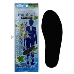 Мужские дышащие стельки, с ароматом ментола, 24-28 см(4984324015666)