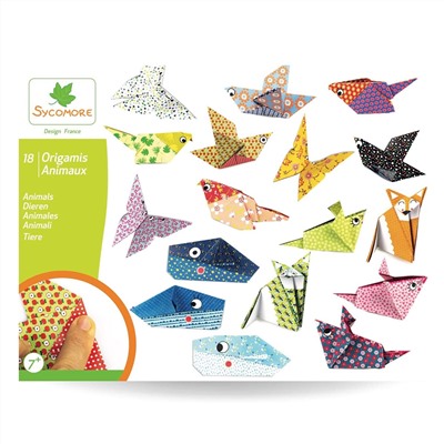 Набор для создания оригами Sycomore Pockets «Животные» CRE44011