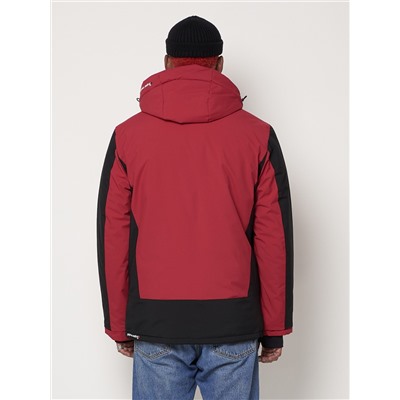 Горнолыжная куртка мужская красного цвета 88812Kr