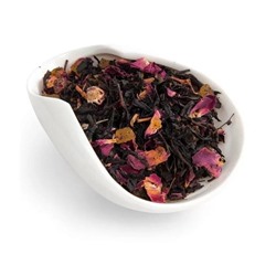 Чай черный "Чайная Роскошь" Черный чай с ягодами вишни, кусочками яблока, украшен лепестками Роз, с нежным вишневым ароматом ХИТ ПРОДАЖ!!!