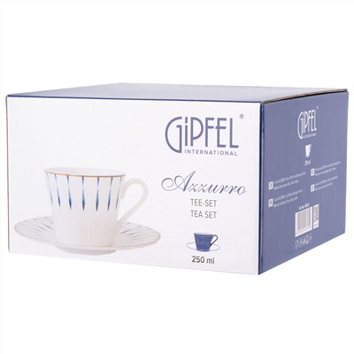 Чайная пара Gipfel Azzurro 40725 2 предмета