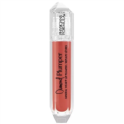 Блеск для губ, увеличивающий объем Diamond Glow Lip Plumper, тон: шампань, 5 мл