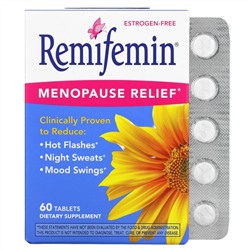 Nature's Way, Ремифемин, Средство от менопаузы, 60 таблеток