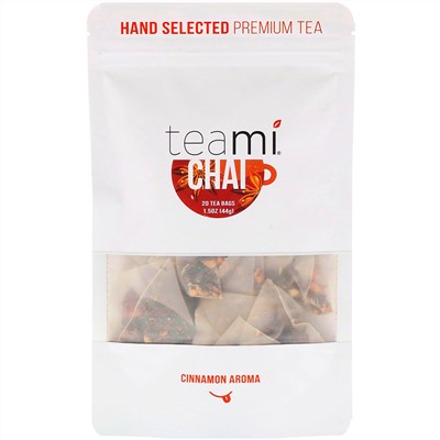 Teami, Chai Tea Blend, 20 Tea Bags, 1.5 oz (44 g)