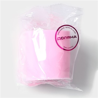 Силиконовый молд Доляна «Совёнок», 5,8×5,5 см, цвет розовый