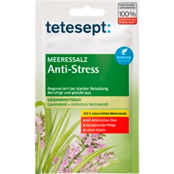 tetesept Морская соль Anti stress, 80 г