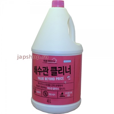 Good Detergent Laboratory Средство для прочистки труб, 4 л(8801173603782)