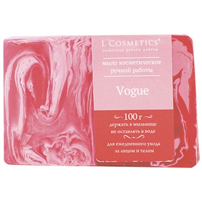L Cosmetics. Мыло ручной работы Vogue для женщин 100 г