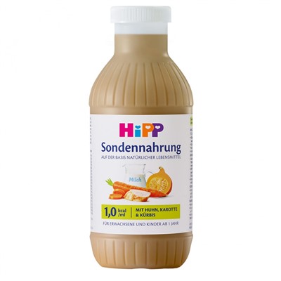 HiPP(Хипп) Sondennahrung Huhn Karotte & Kurbis 500 мл