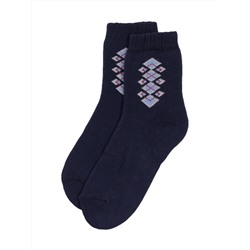 Носки для детей "Warm socks dark blue" 8-9 лет