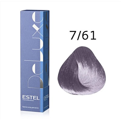 *Краска-уход для волос DE LUXE базовые тона, 60 мл