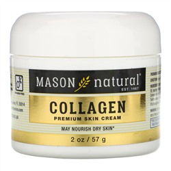 Mason Natural, Collagen Premium Skin Cream, 2 oz (57 g)