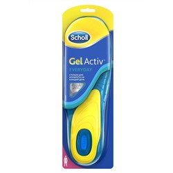 Стельки Scholl GelActiv Everyday женские