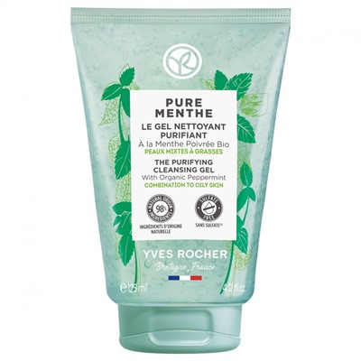 Yves Rocher Pure Menthe Klarendes Reinigungsgel  Pure Menthe очищающий очищающий гель