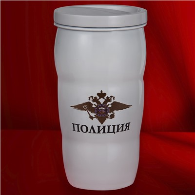 Чашка-термос как у Путина «Полиция» – одобрена Кремлём и лично Президентом №6