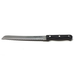 Нож для хлеба Atlantis, цвет чёрный, 20 см